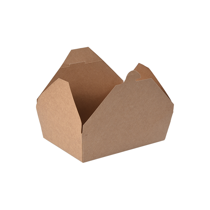Recipiente de alimentos para caixa de papel Kraft