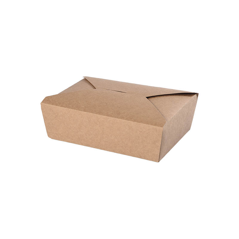Recipiente de alimentos para caixa de papel Kraft