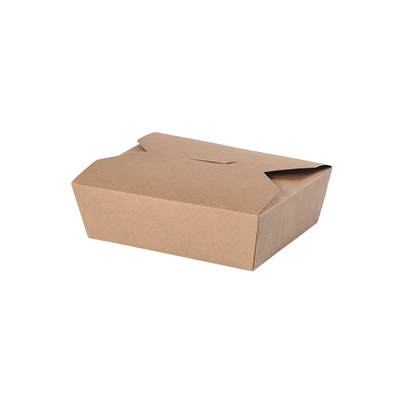 Recipiente de alimentos para caixa de papel Kraft