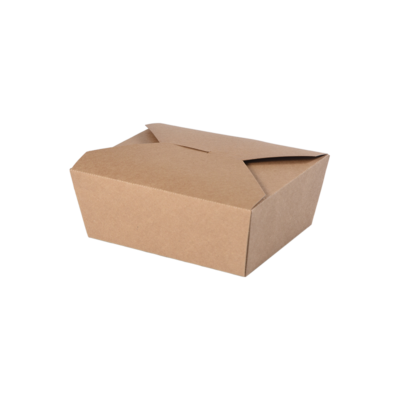 Recipiente de alimentos para caixa de papel Kraft
