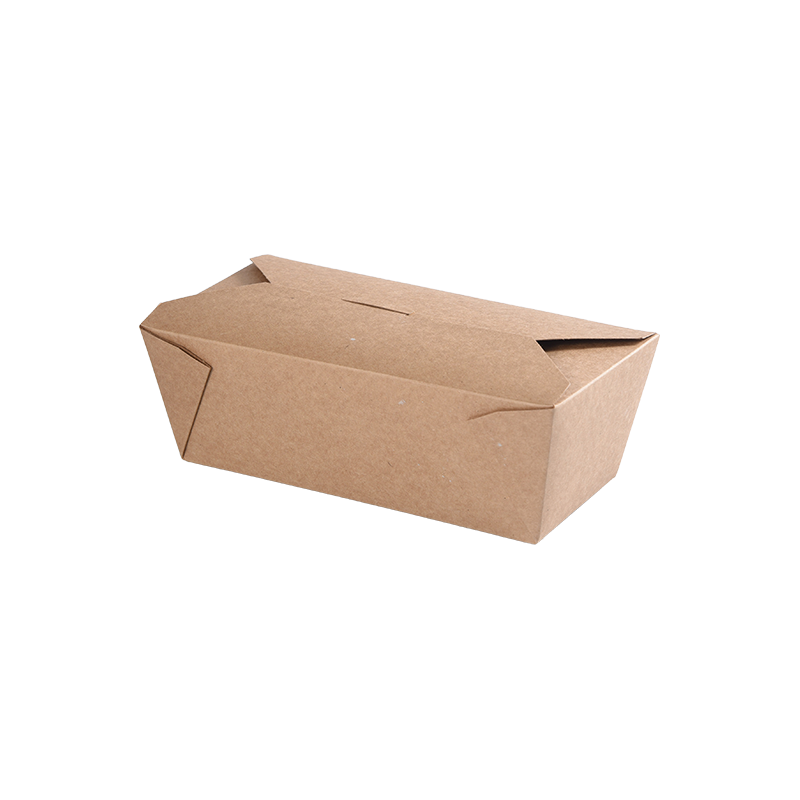 Recipiente de alimentos para caixa de papel Kraft