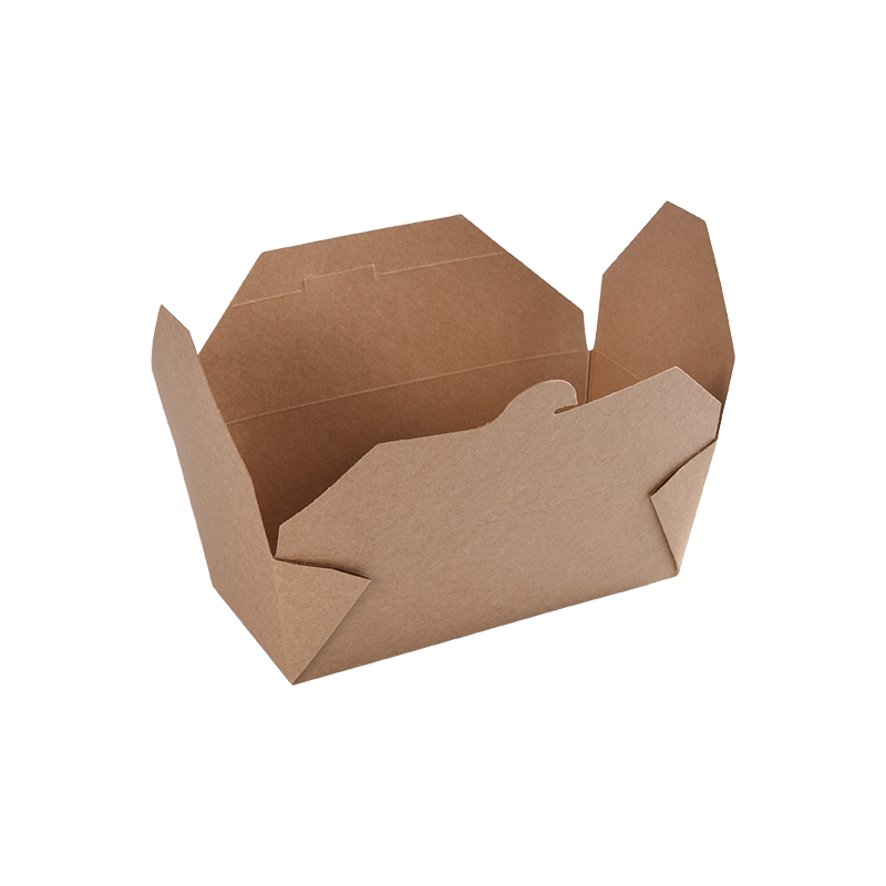 Recipiente de alimentos para caixa de papel Kraft