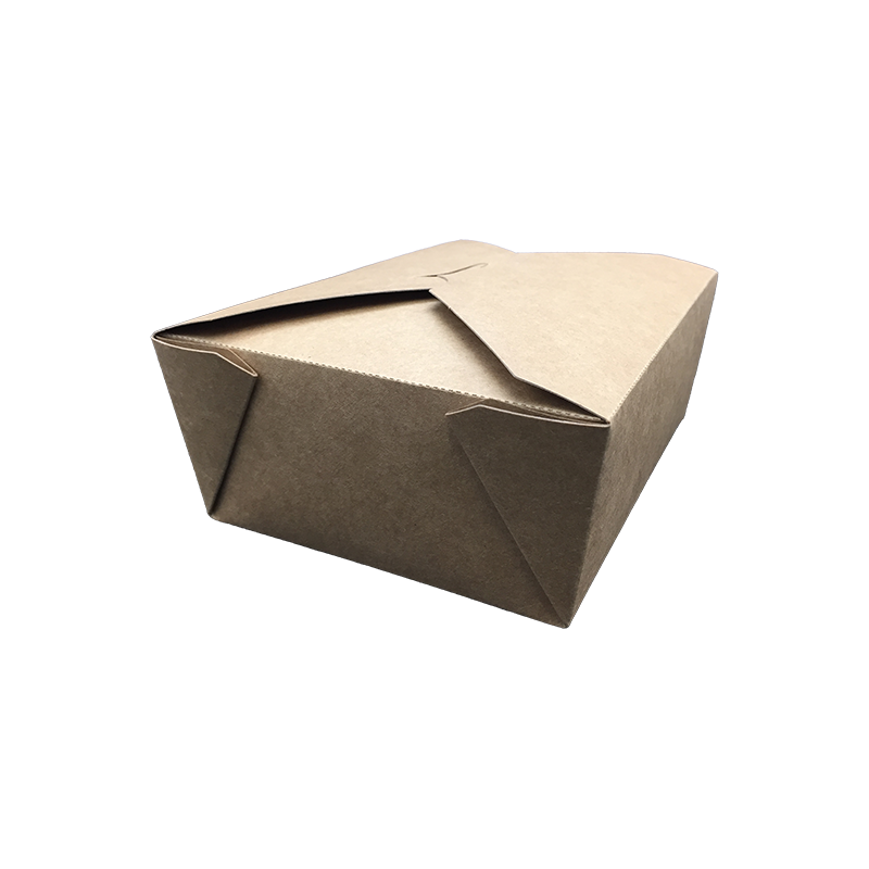 Recipiente de alimentos para caixa de papel Kraft
