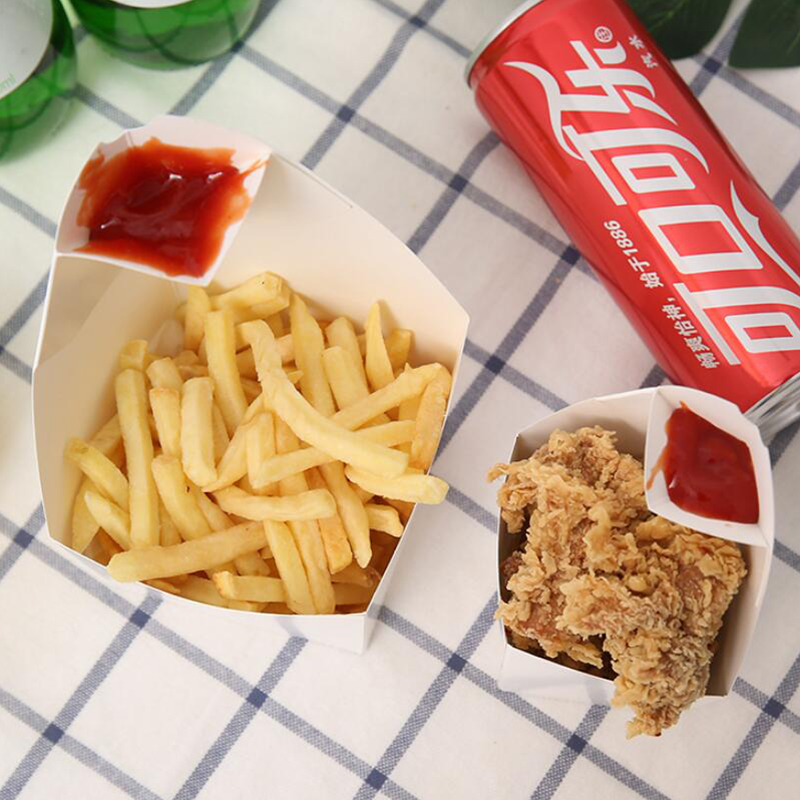 Cone de chips de base quadrada
