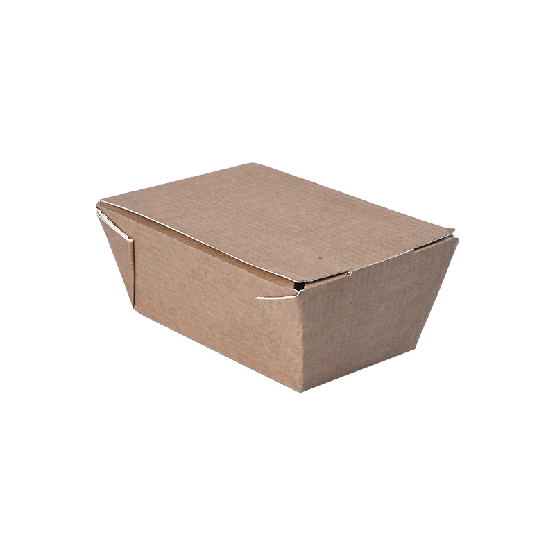 Lancheiras de papelão Kraft ondulado