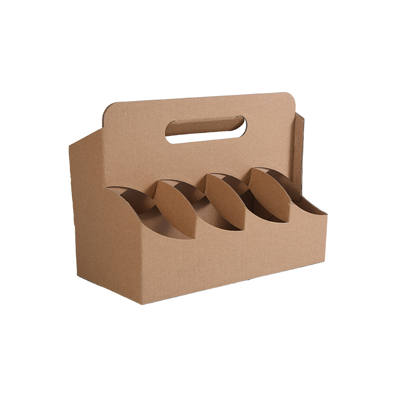 Porta Bebidas Kraft com Alças (6 a 8 Garrafas ou Latas)