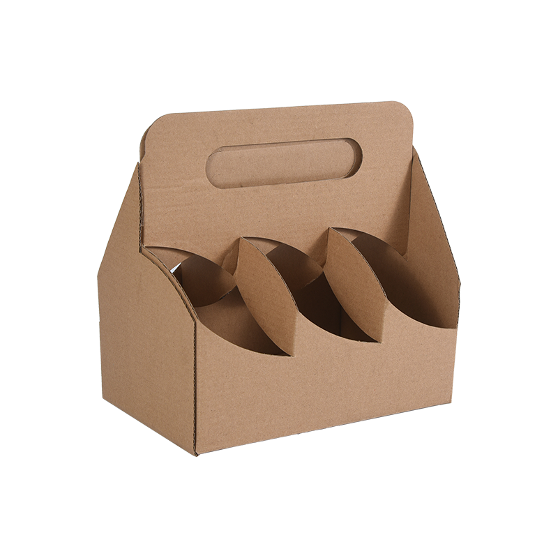 Porta Bebidas Kraft com Alças (6 a 8 Garrafas ou Latas)