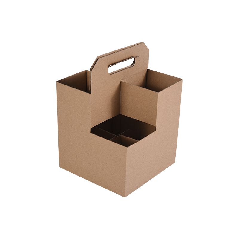 Porta-copos Kraft com alças