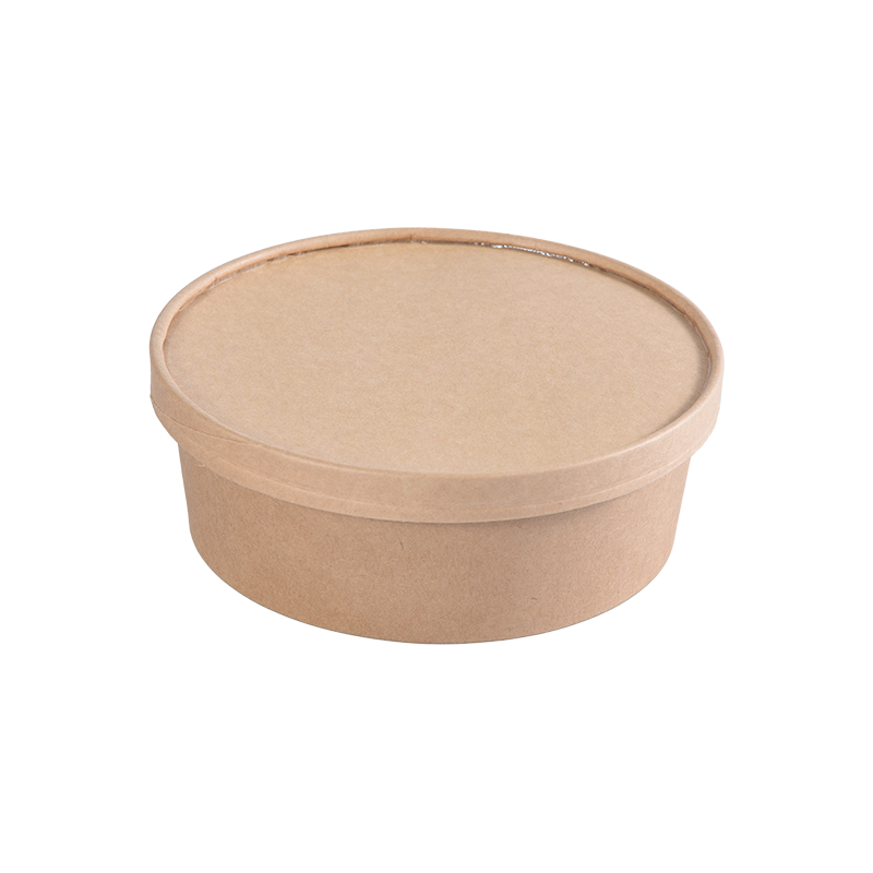 Saladeira de papel Kraft