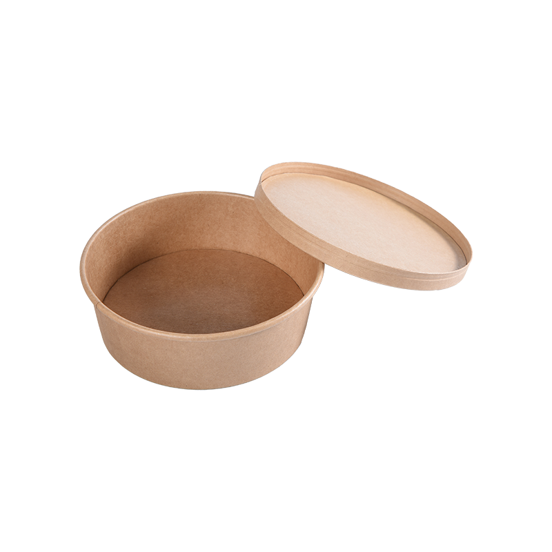 Saladeira de papel Kraft